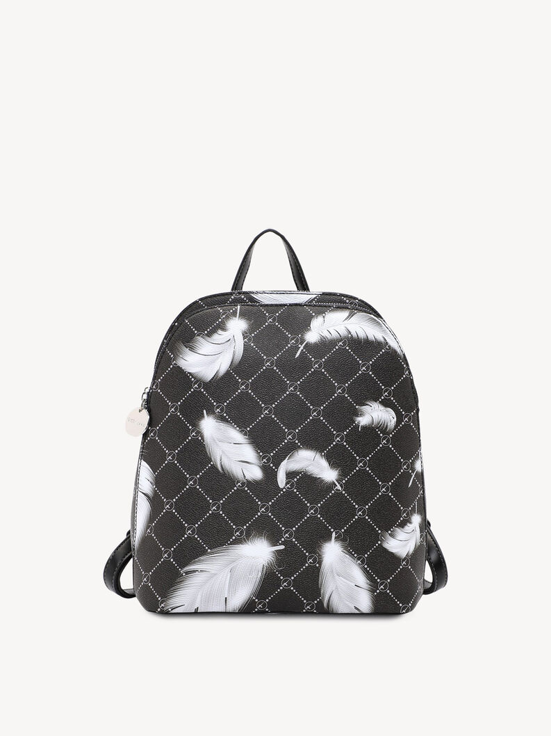 Backpack - black, black-feather, hi-res