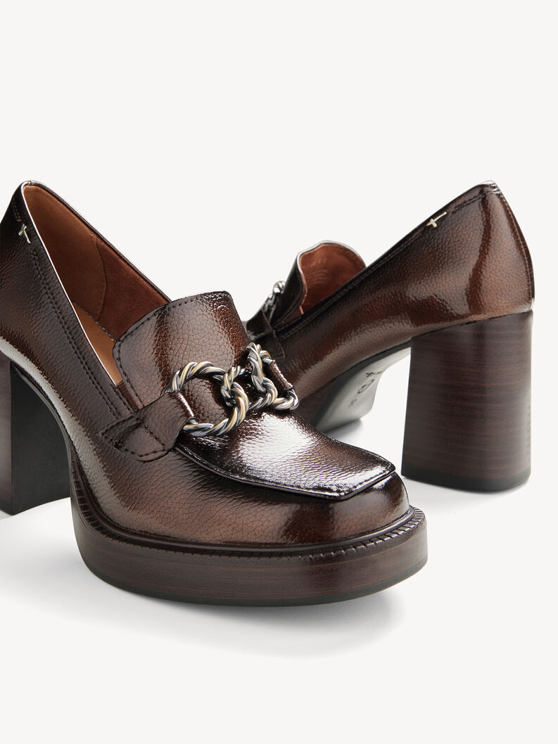 Trotteur, BROWN PATENT, hi-res