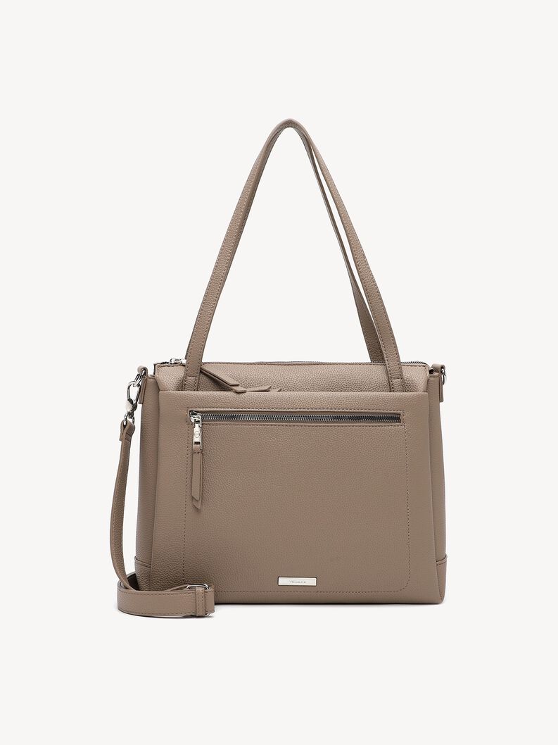 Sac cabas - marron, taupe, hi-res