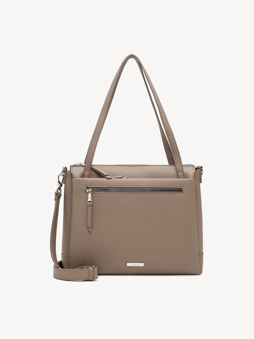 Sac cabas, taupe, hi-res