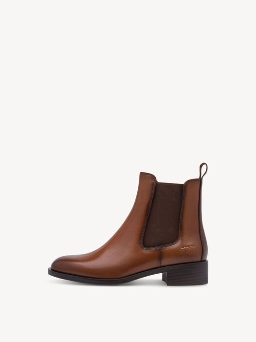 Chelseaboot, cognac, hi-res