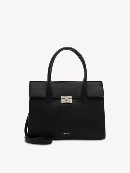 Shopping bag, black, hi-res