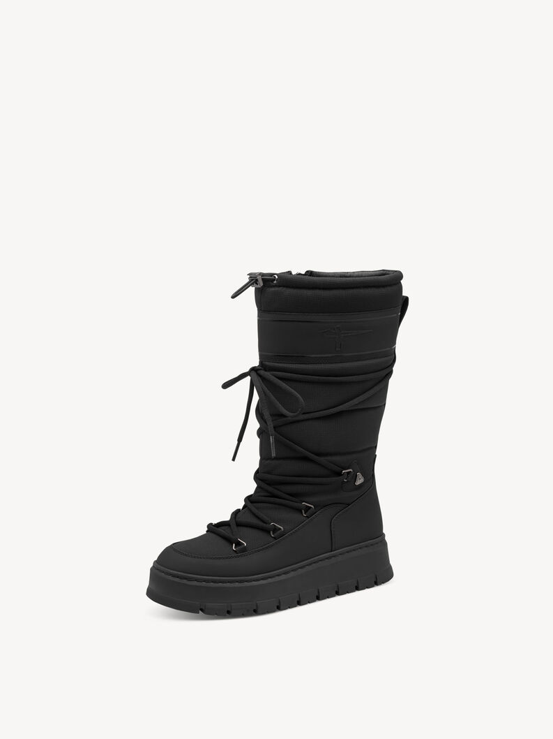Stiefelette - schwarz Warmfutter, BLACK, hi-res