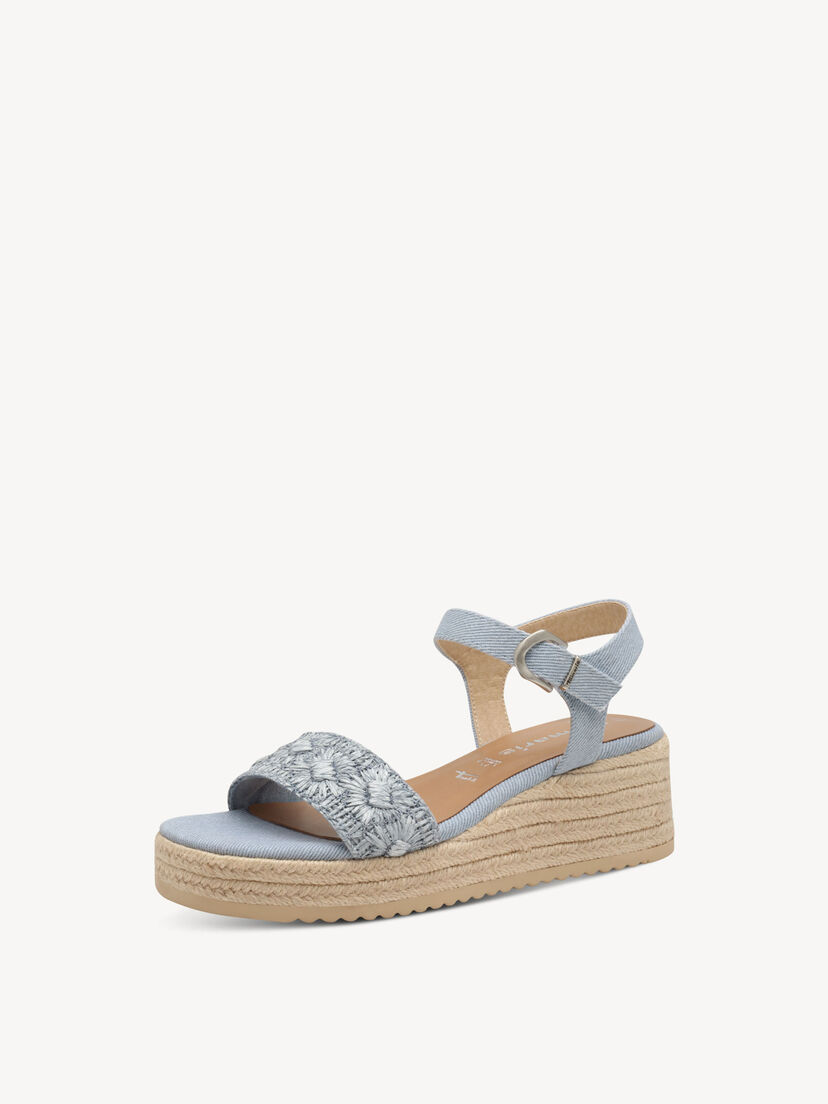 Sandaaltje - blauw, LIGHT BLUE, hi-res