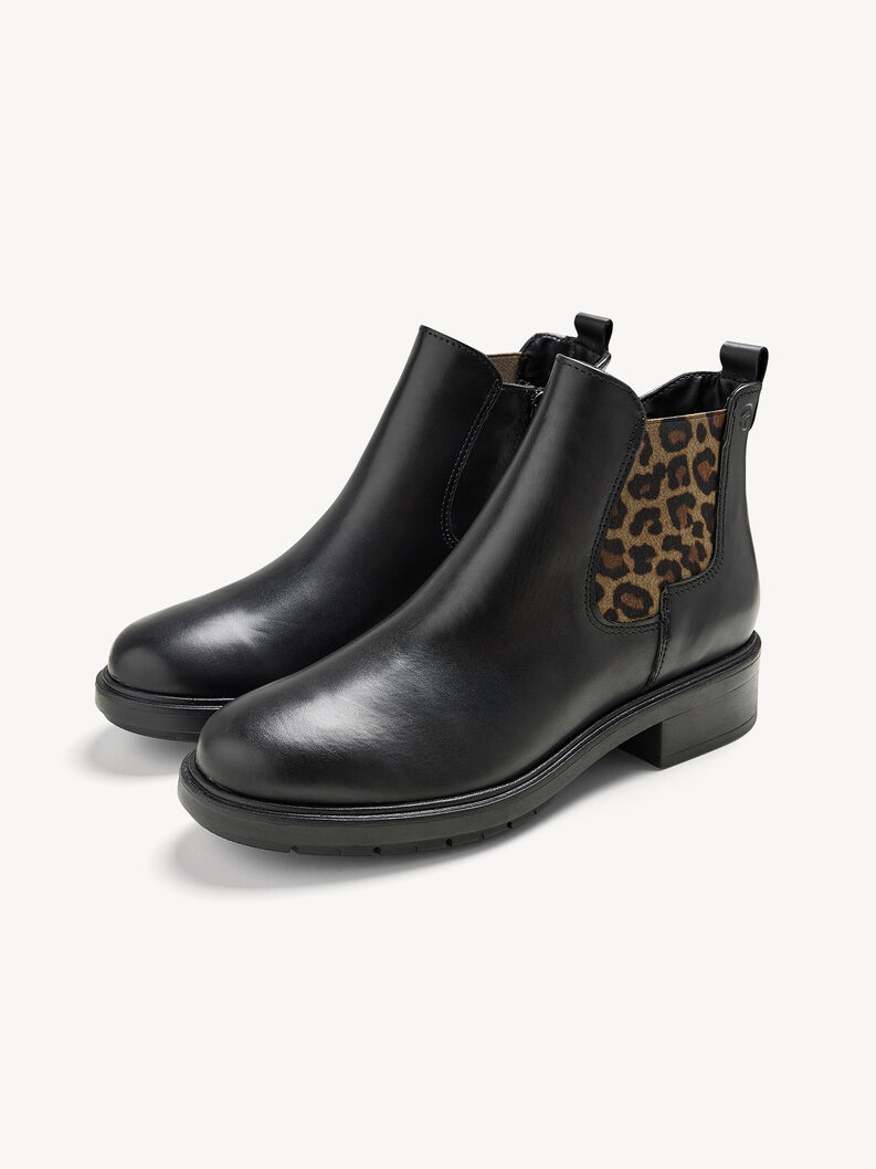 Chelsea Boot, BLACK/LEOPARD, hi-res