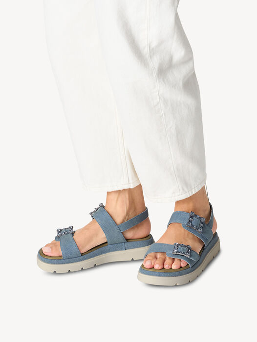 Sandaaltje, DENIM, hi-res