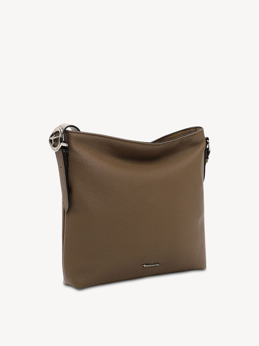 Schoudertas, taupe, hi-res