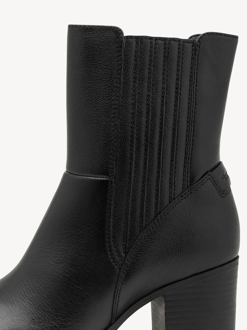 Ankelboots - svart, BLACK, hi-res