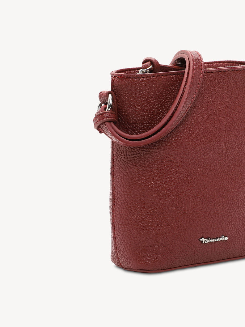 Borsa a tracolla - rosso, darkwine, hi-res