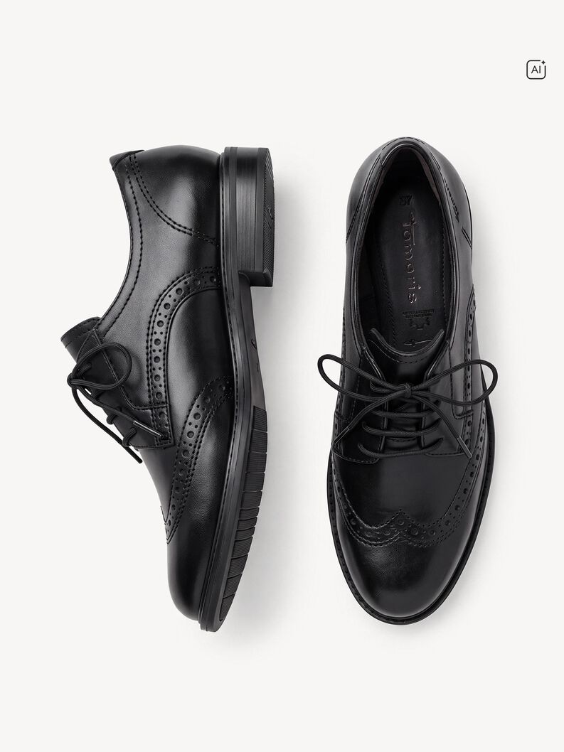 Halbschuh, BLACK, hi-res