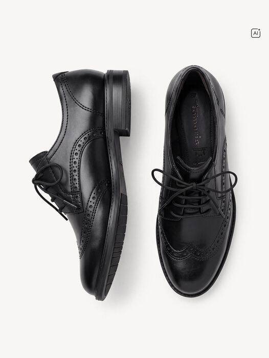 Lage schoen, BLACK, hi-res