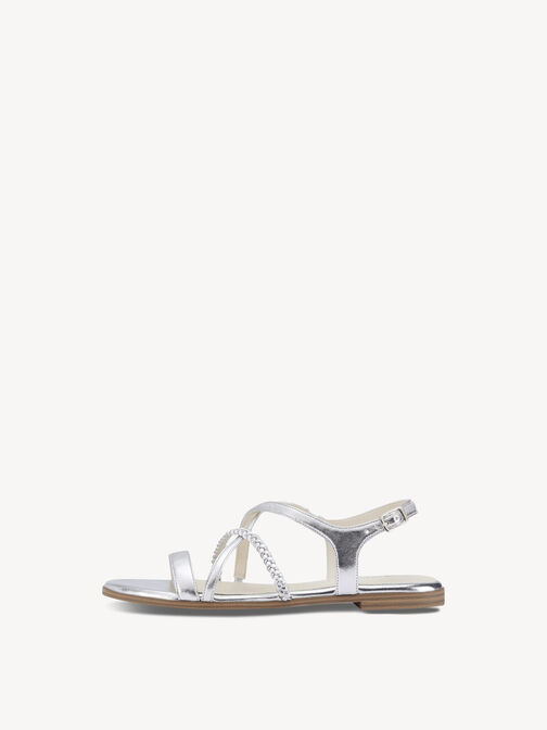Sandal, SILVER, hi-res