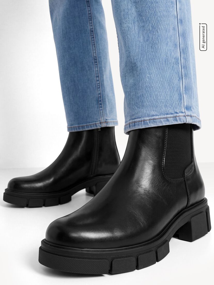 Chelseaboot, BLACK NAPPA, hi-res