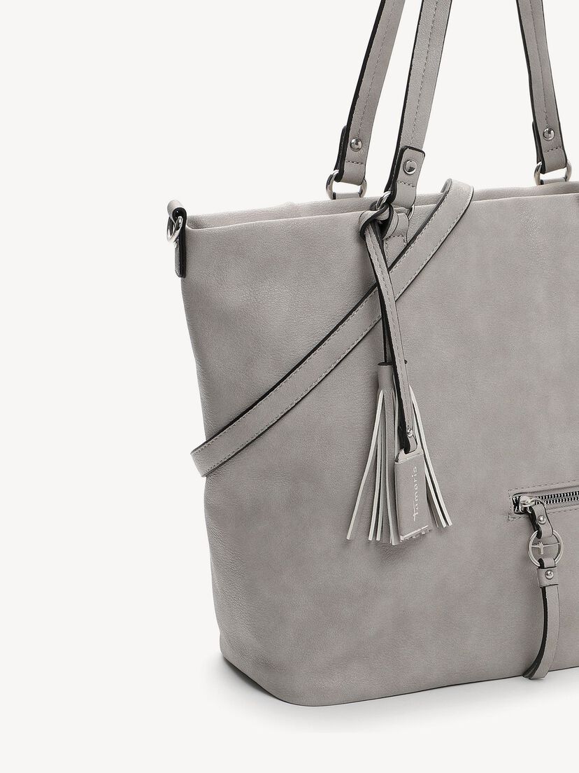 Shopper - grijs, lightgrey, hi-res