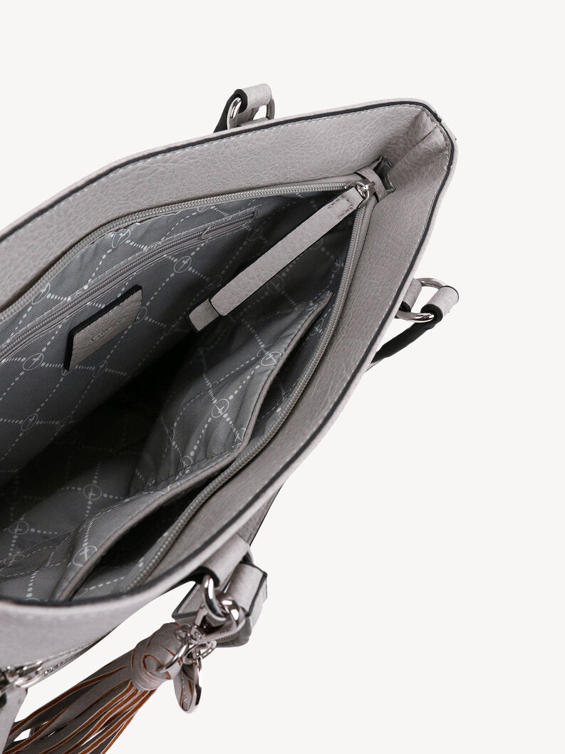 Sac cabas - gris, lightgrey, hi-res