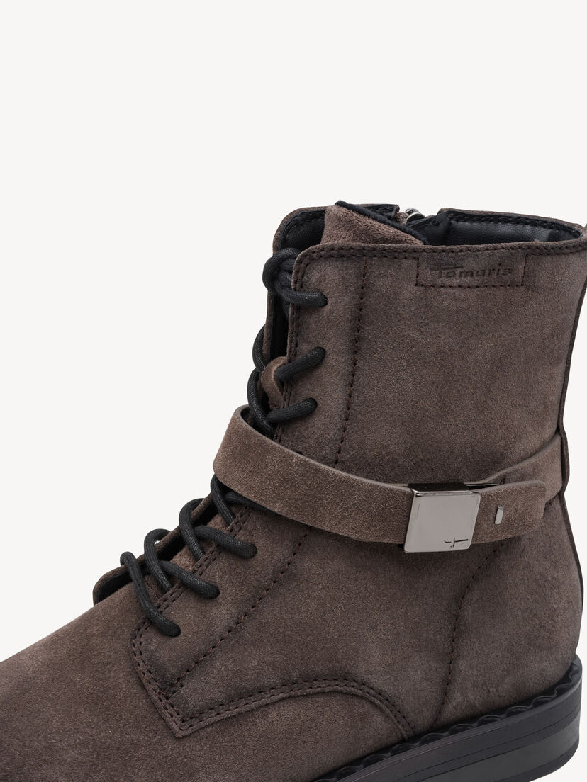 Enkellaarsje - bruin, CIGAR SUEDE, hi-res