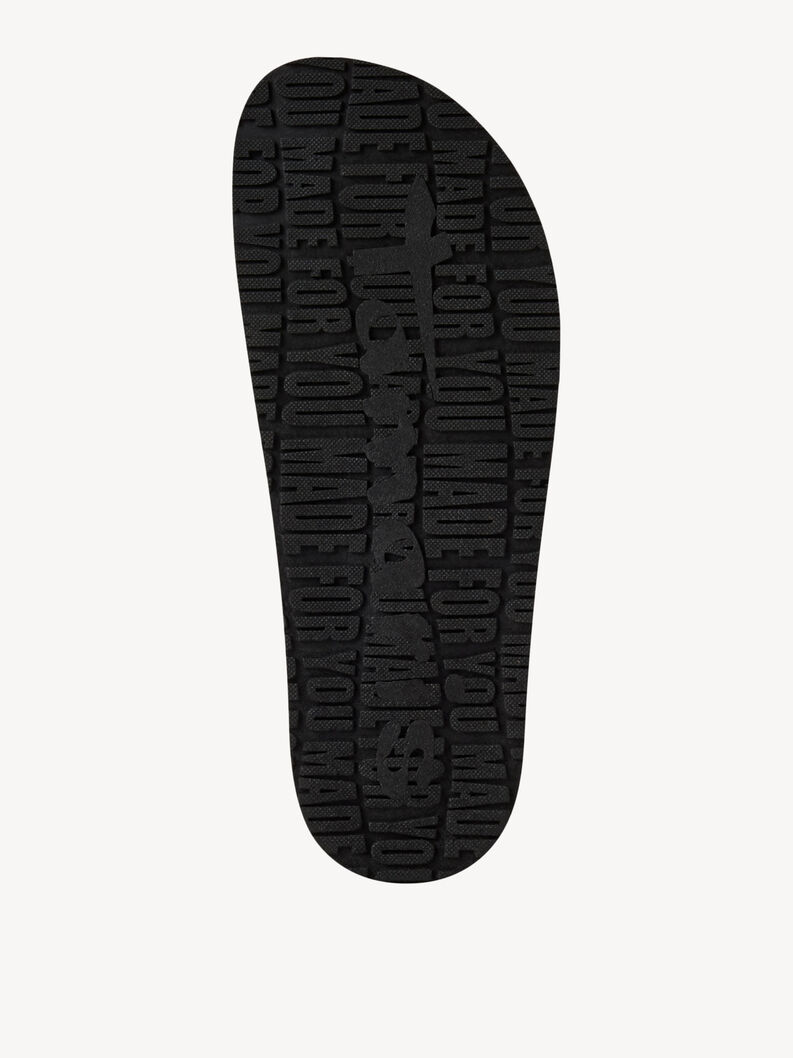 Lederpantolette - braun, LEOPARD, hi-res