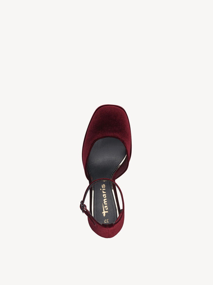 Pumps - rood, MERLOT, hi-res