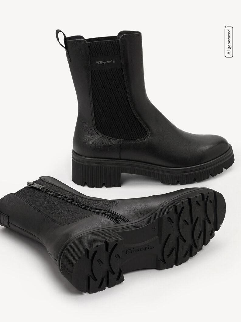 Buty Chelsea, BLACK, hi-res