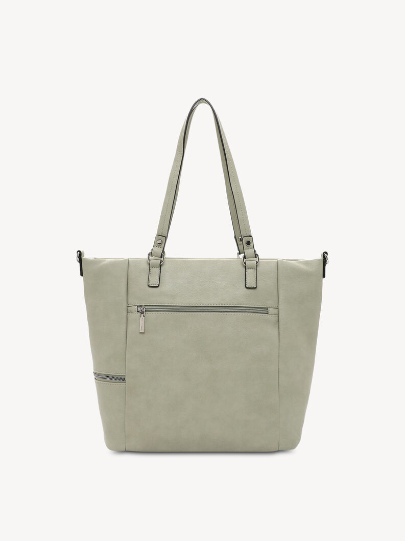 Shopping bag - green, sage, hi-res