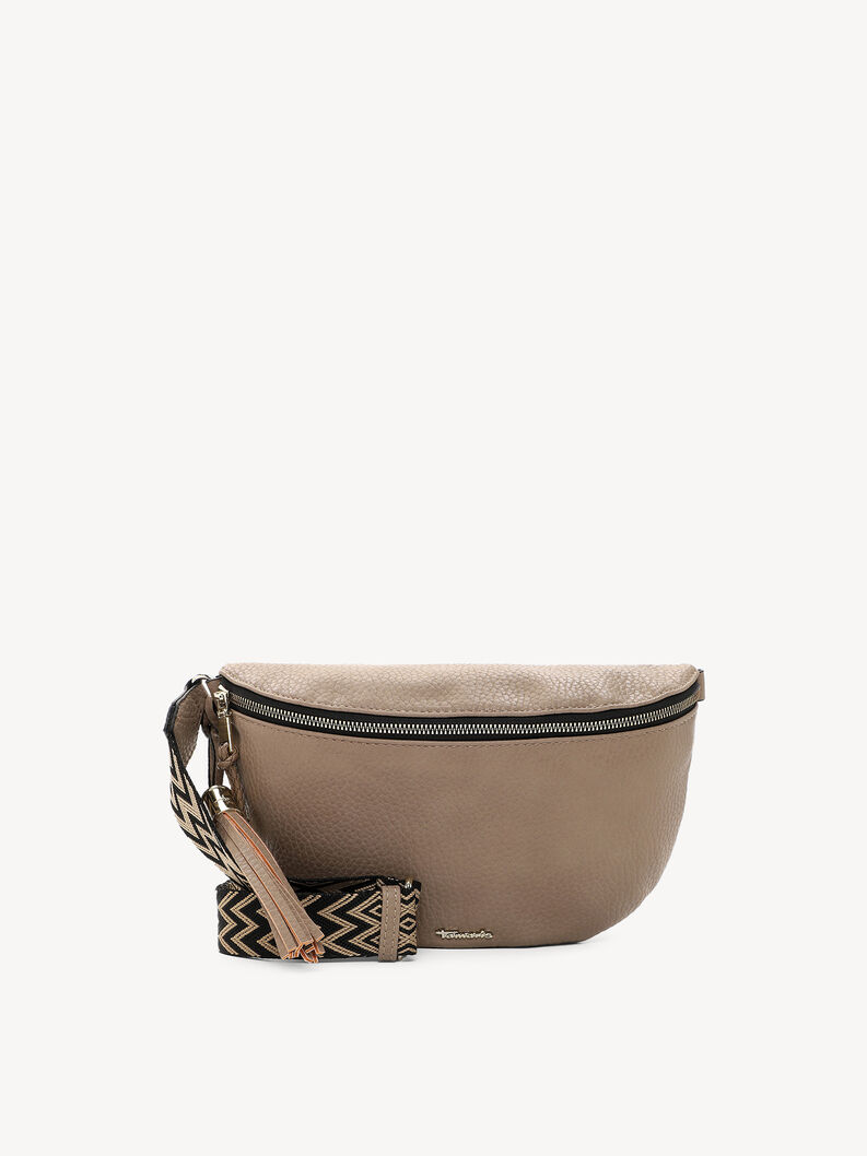 Satchel, taupe, hi-res