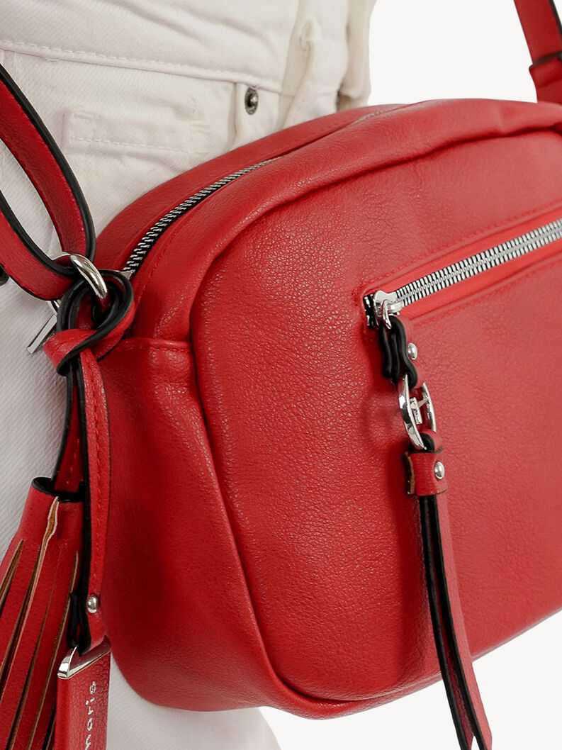 Borsa a tracolla - rosso, red, hi-res