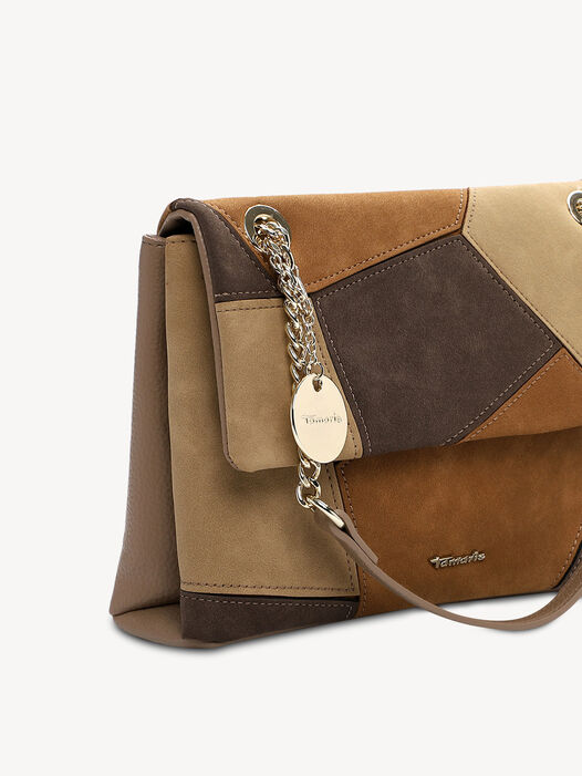 Schoudertas, brown, hi-res