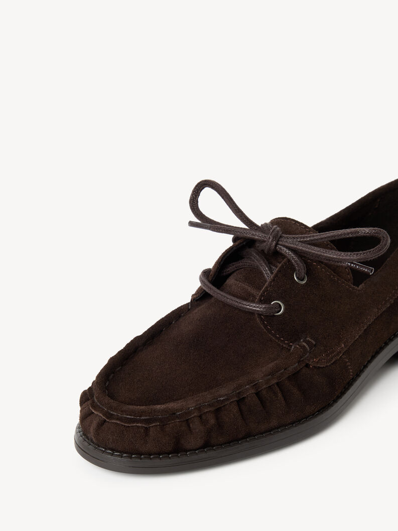 Mocassin en cuir - marron, 304, hi-res