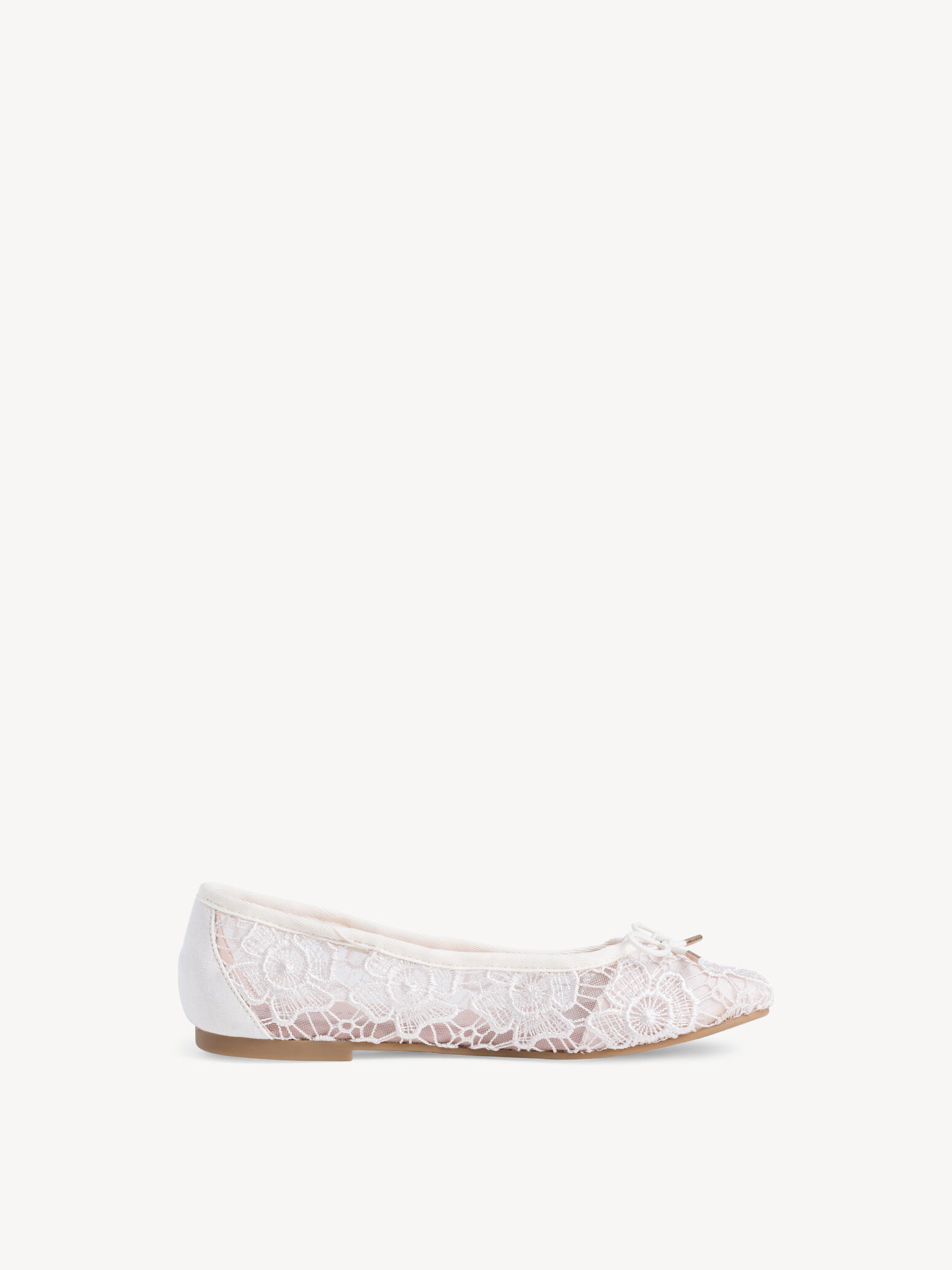 zilver tamaris ballerina bij Schoenen Verduyn | Gratis levering