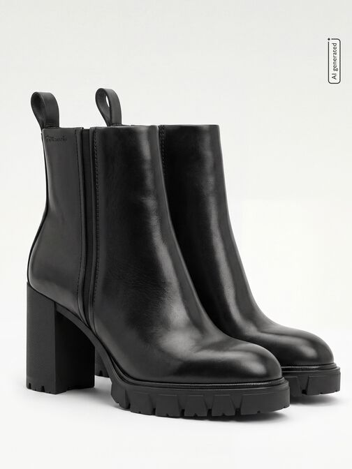 Bottine, BLACK, hi-res