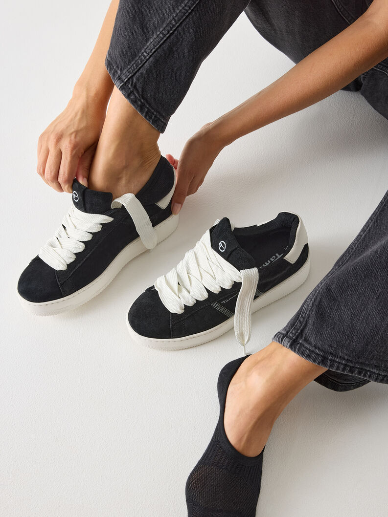 Socks 2-pack, black, hi-res