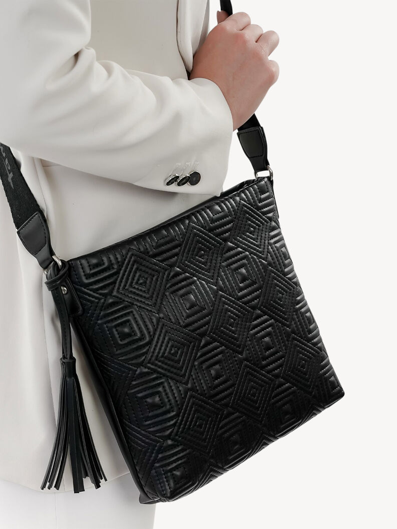 Borsa a tracolla - nero, black, hi-res