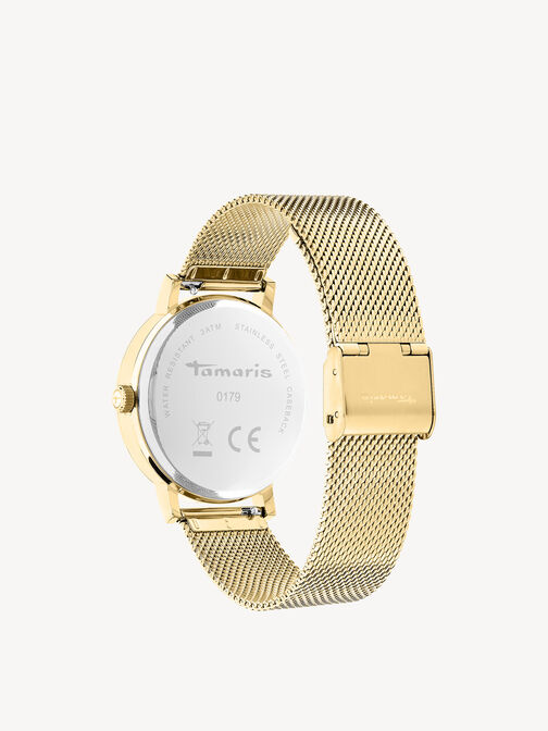 Uhr, gold-gold, hi-res