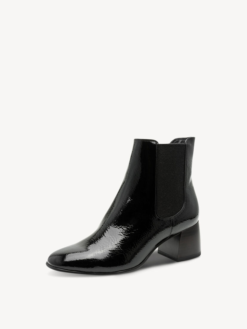 Chelseaboot - zwart, BLACK PATENT, hi-res