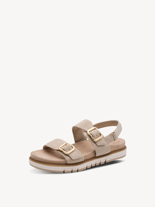 Sandale, BEIGE SUEDE, hi-res