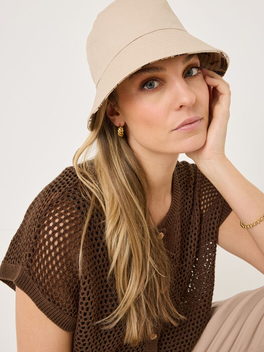 Bucket Hat, Sugar Swizzle Brush Stroke Leo, hi-res