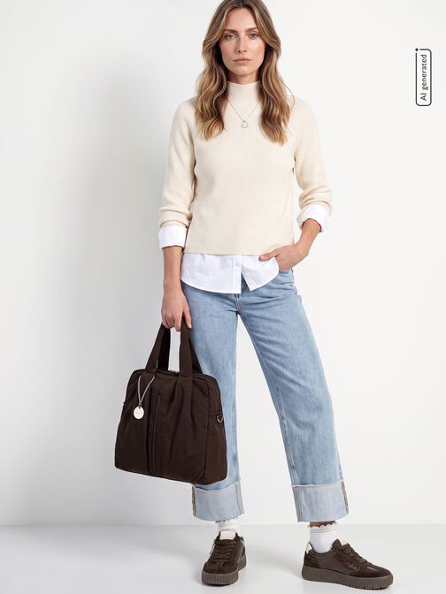 Basket, MOCCA CROCO, hi-res