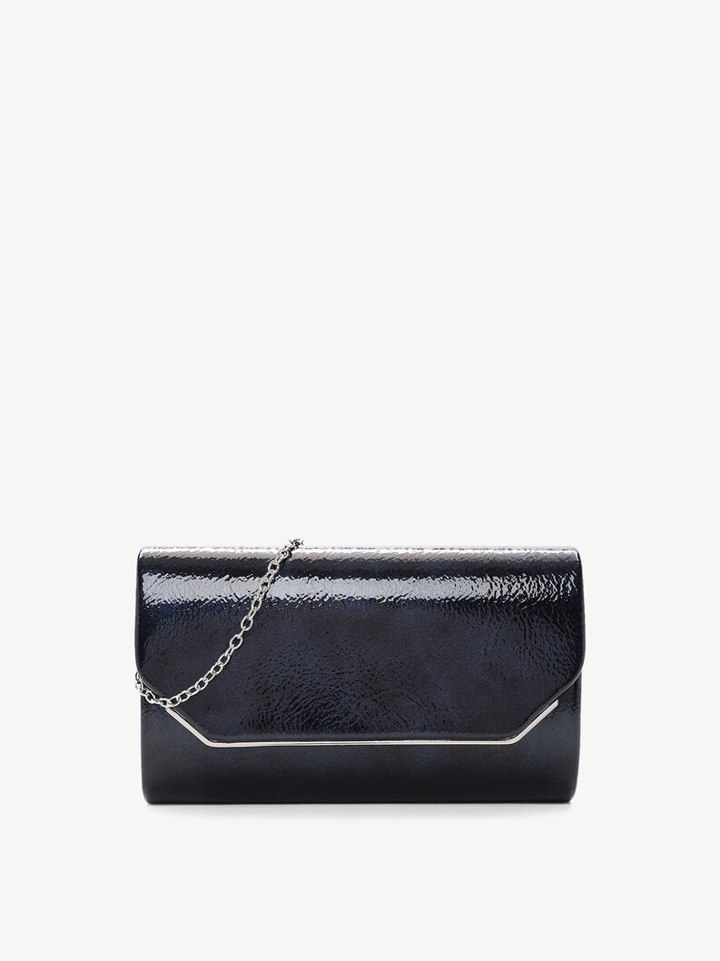 Clutch bag, blue, hi-res