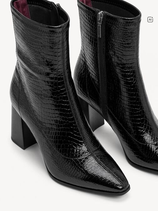 Stiefelette, BLACK CROCO, hi-res