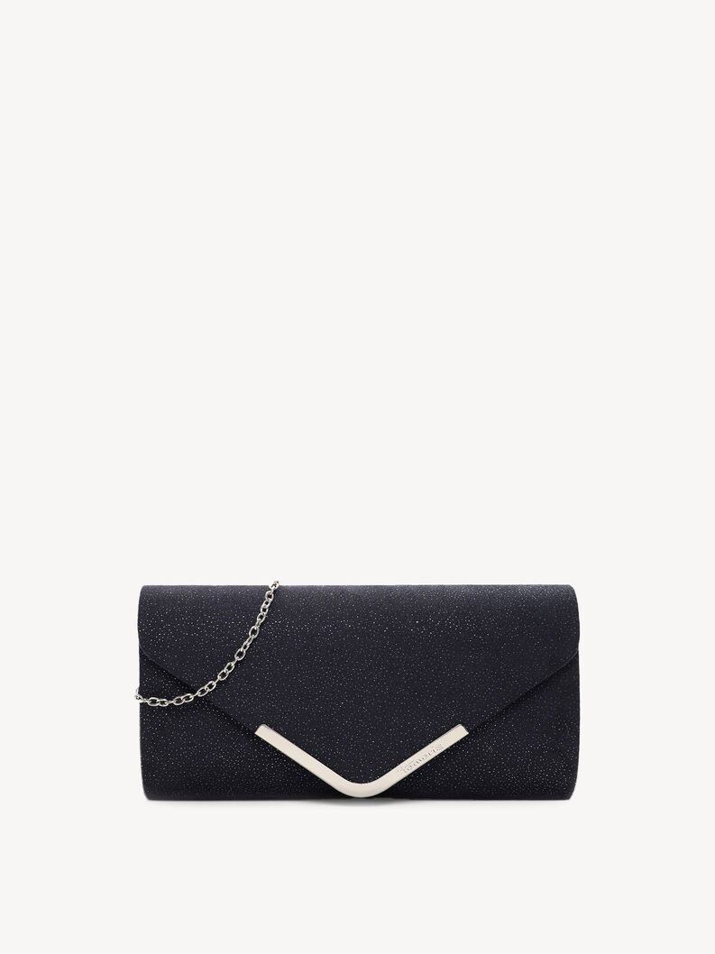 Clutch bag - blue, blue, hi-res