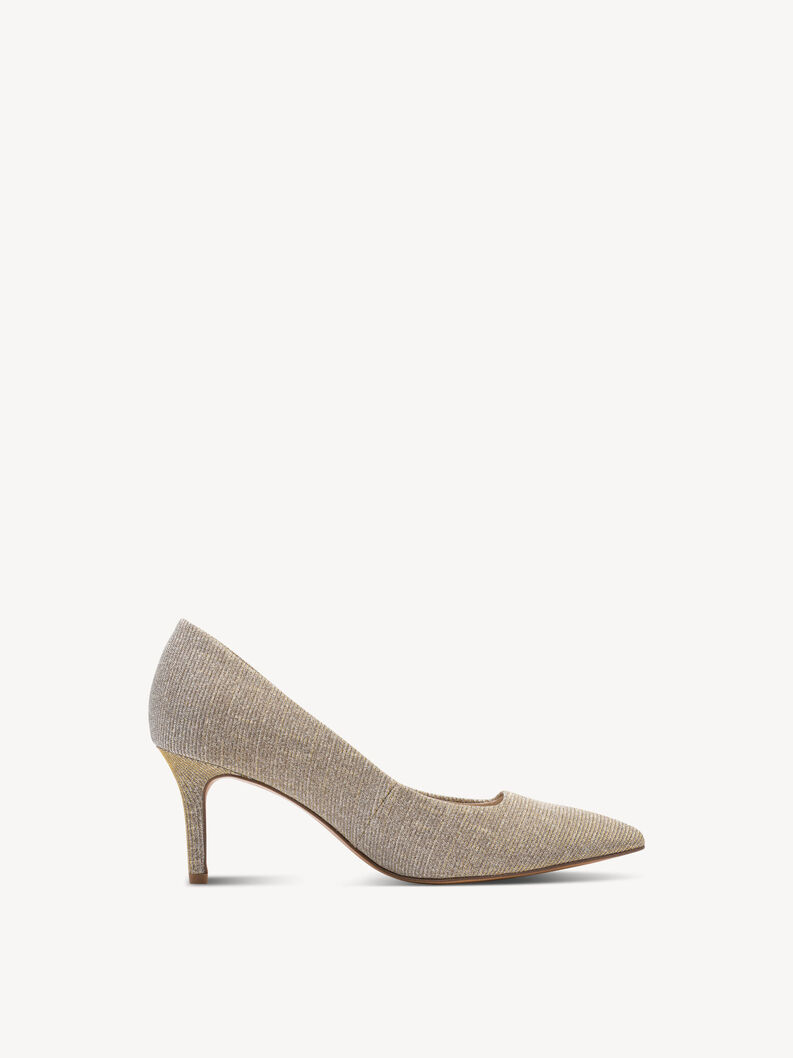 Pumps - metallic, LT GOLD GLAM, hi-res