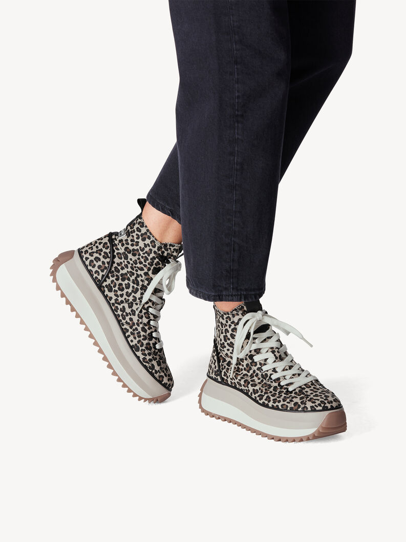 Sneaker - marrone, LEOPARD, hi-res