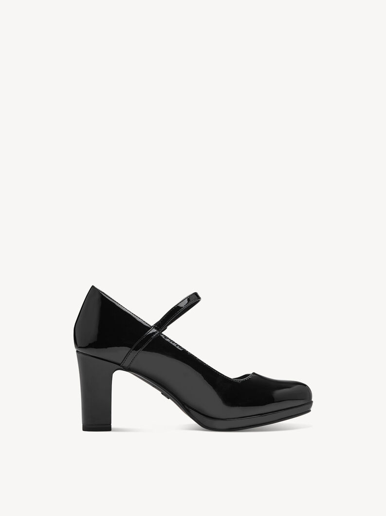 Escarpin - noir, BLACK PATENT, hi-res
