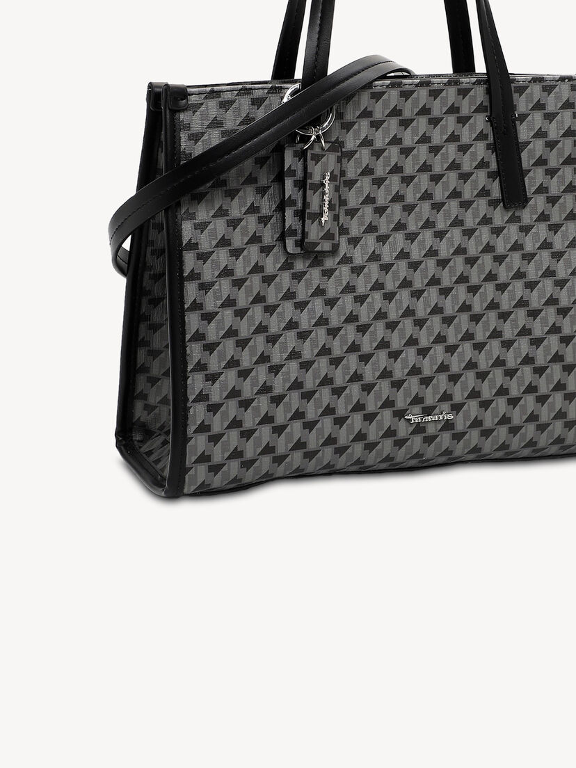 Handtas - zwart, black, hi-res