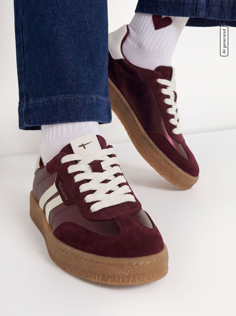 Sneaker, BORDEAUX MET., hi-res