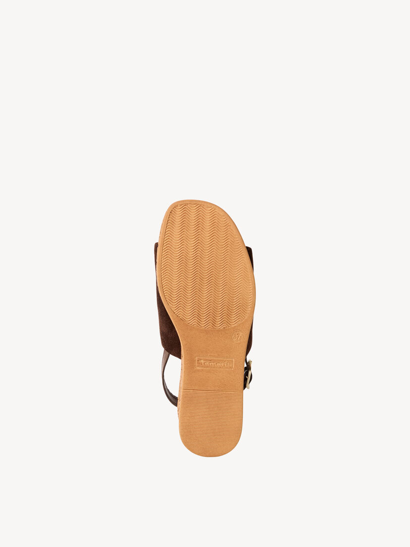 Leren Sandaaltje - bruin, 304, hi-res