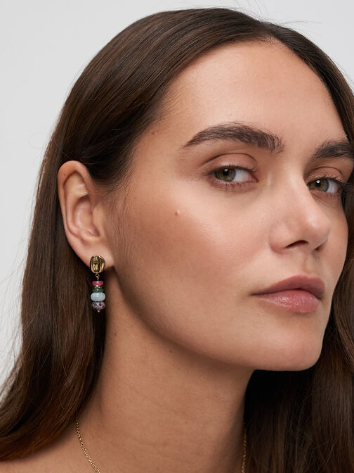 Boucles d'oreille, or, hi-res