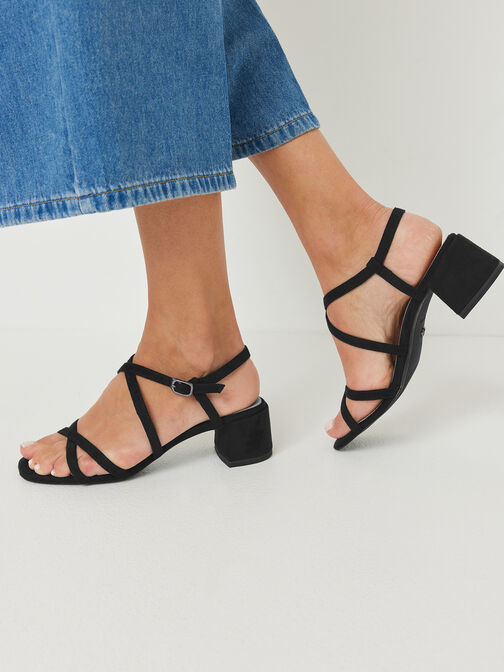 Sandalette, BLACK, hi-res