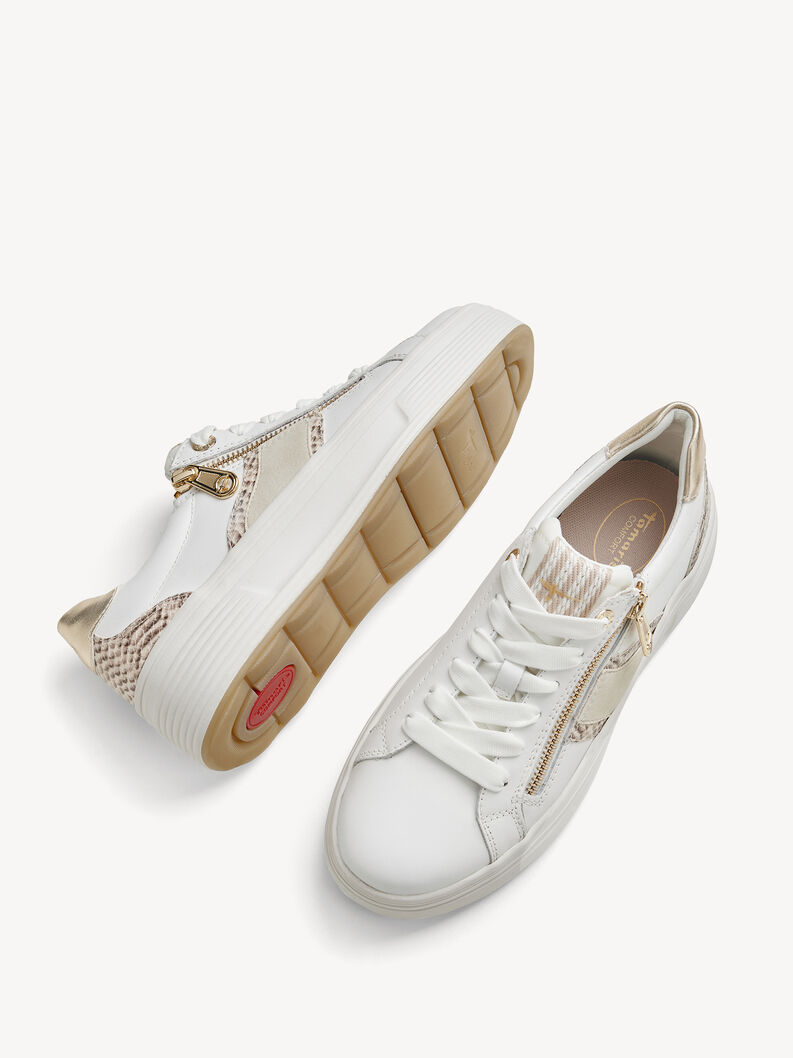 Sneaker, WHITE/SNAKE, hi-res