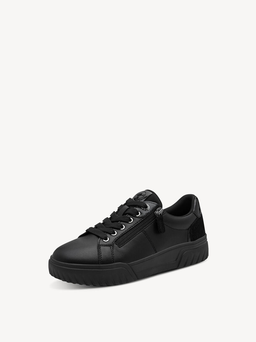 Sneaker - zwart, BLACK, hi-res